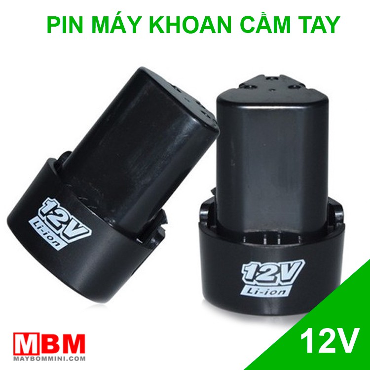 [ bảo hành 12 tháng ] Pin máy khoan 12v cao cấp