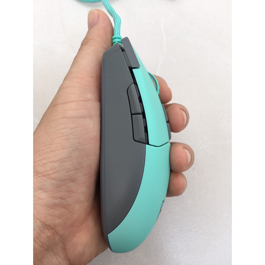 CHUỘT MOTOSPEED V200 (XANH) Gaming mouse có LED RGB thay đổi theo DPI - hàng chính hãng