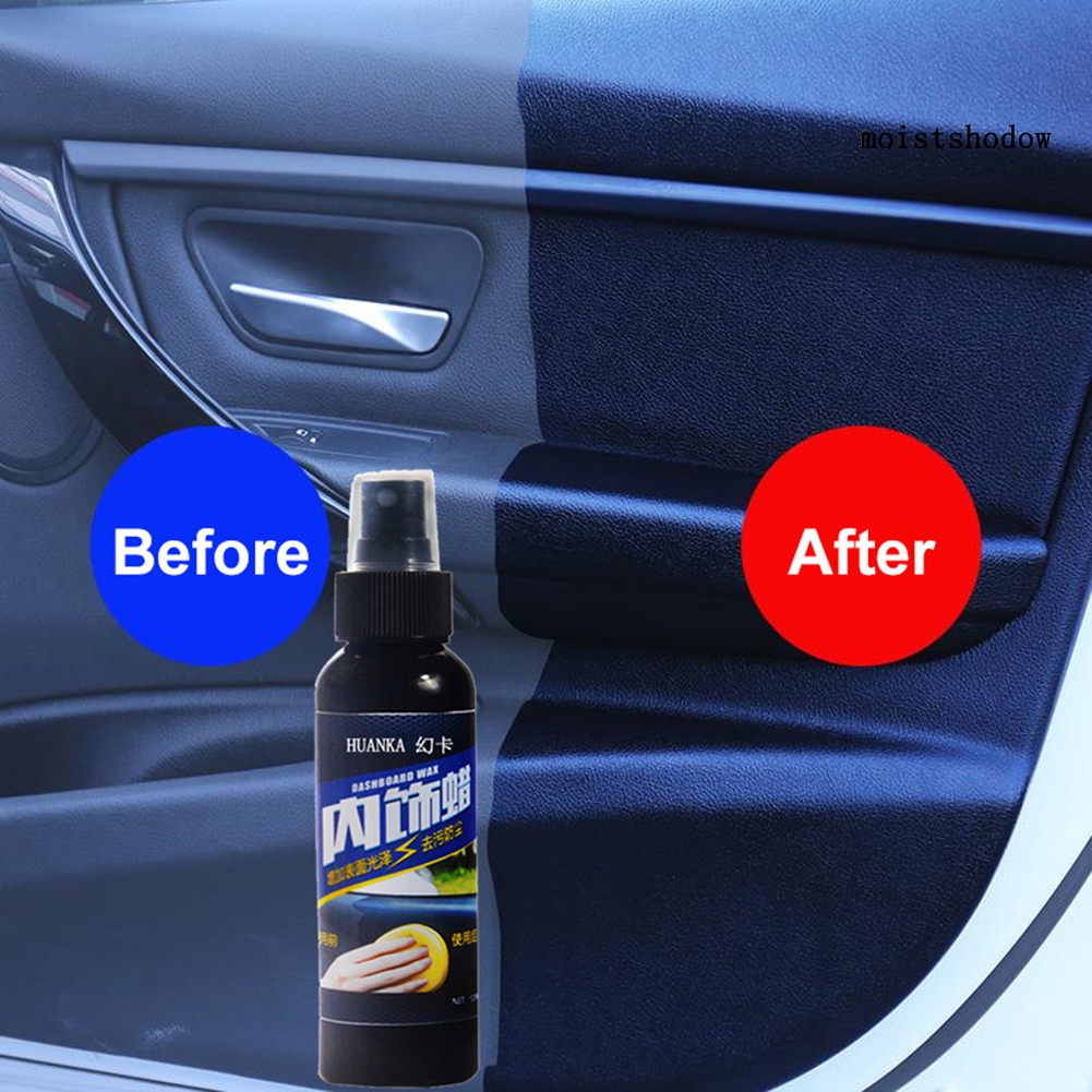 Dung Dịch Đánh Bóng Bảo Trì Ghế Ngồi Xe Hơi 30Ml Tiện Dụng