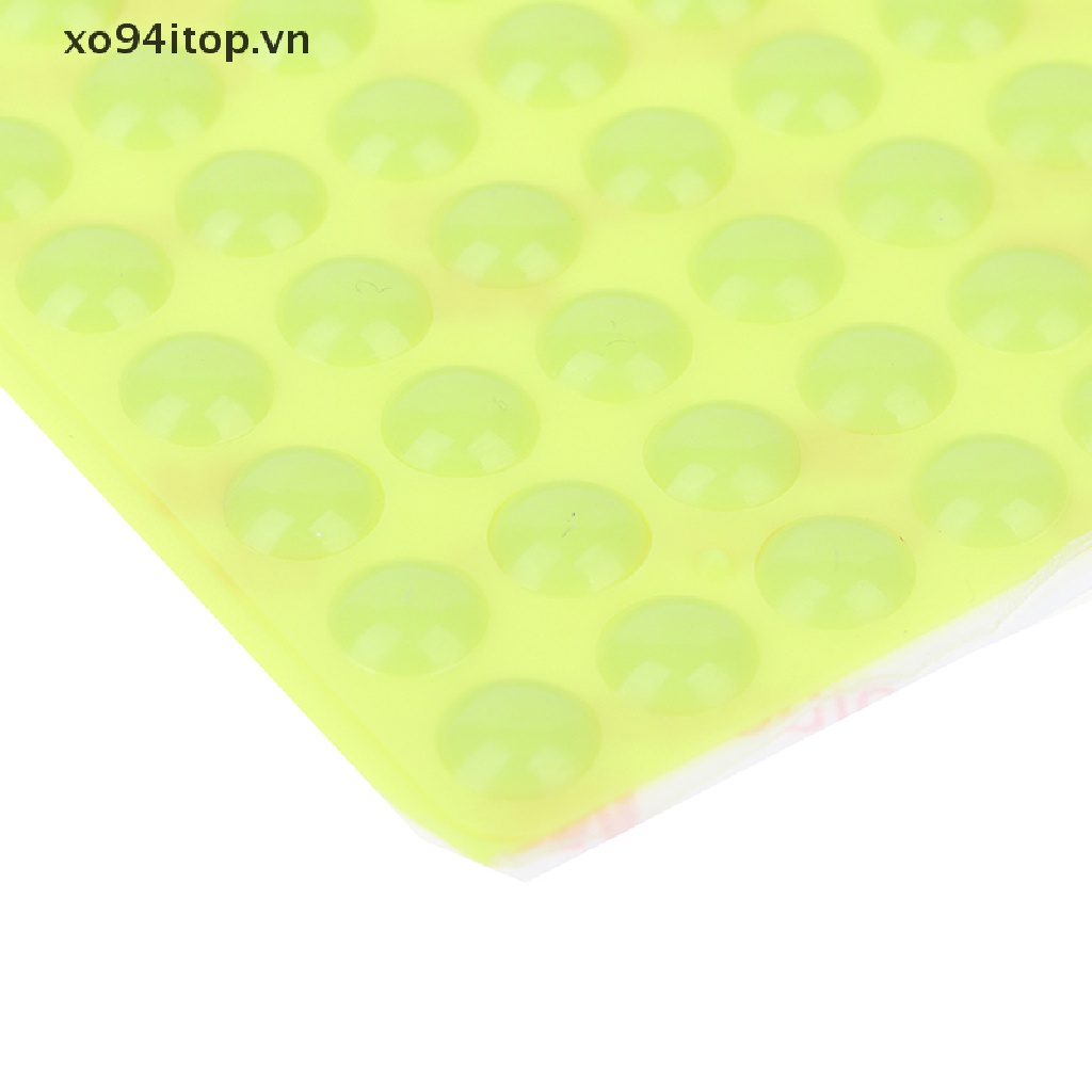 Set 100 Miếng Đệm Cao Su Dán Chân Cửa / Tường Chống Va Chạm