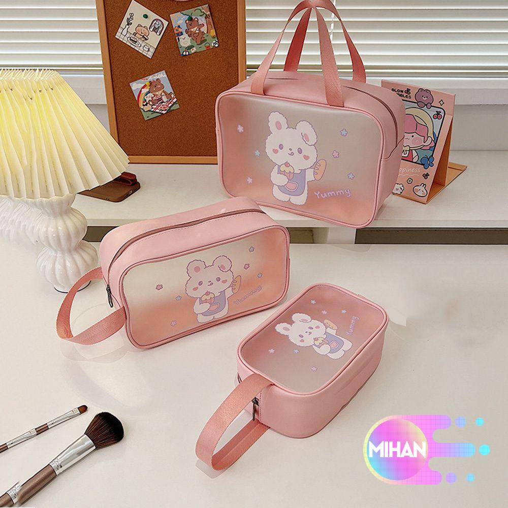 Túi Đựng Đồ Trang Điểm Bằng PVC Trong Suốt Chống Nước Cho Nữ MIHAN1