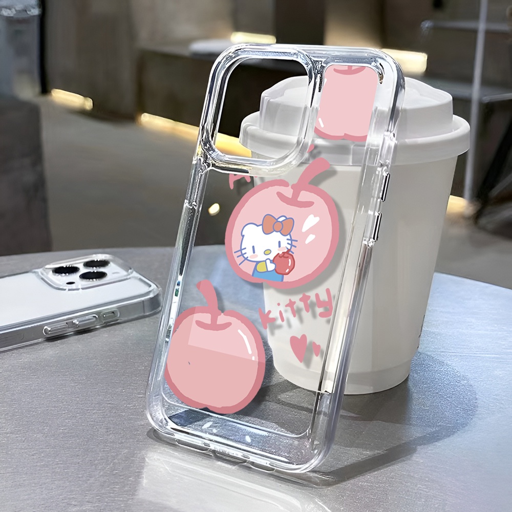 Ốp Điện Thoại Trong Suốt In Hình hello kitty Cho iphone 14 Pro Max 14 Plus 13 11 12 7Plus X XR XS Max 8 7