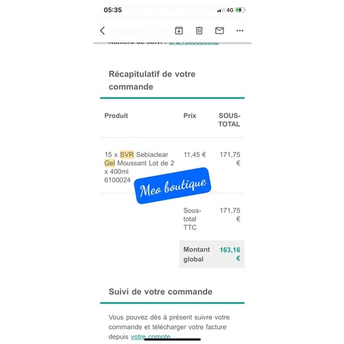 [Bill Pháp] Sữa rửa mặt SVR 400ml | BigBuy360 - bigbuy360.vn