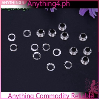 Bộ 100 khoen tròn 4mm 5mm 6mm 8mm chuyên dụng cho thợ may