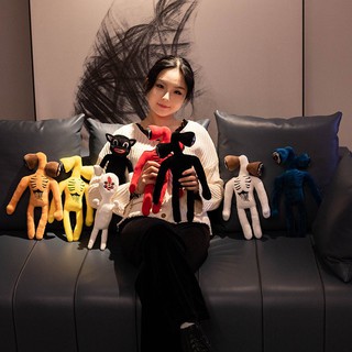 Monster Horn scp Siren Head Siren Head Siren Head Black Cat Plush Doll Toy Quà tặng