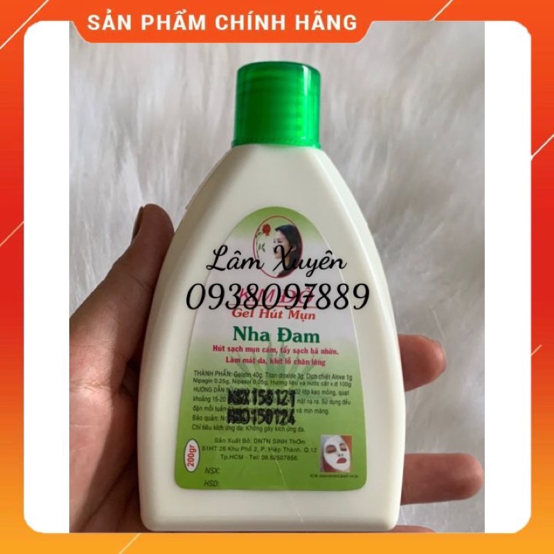 Gel lột mụn đầu đen Kim Đô 200ml ♦️CHÍNH HÃNG♦️ dạng gel sệt, hút mạnh, mùi thơm lột sạch mụn đầu đen, mụn cám