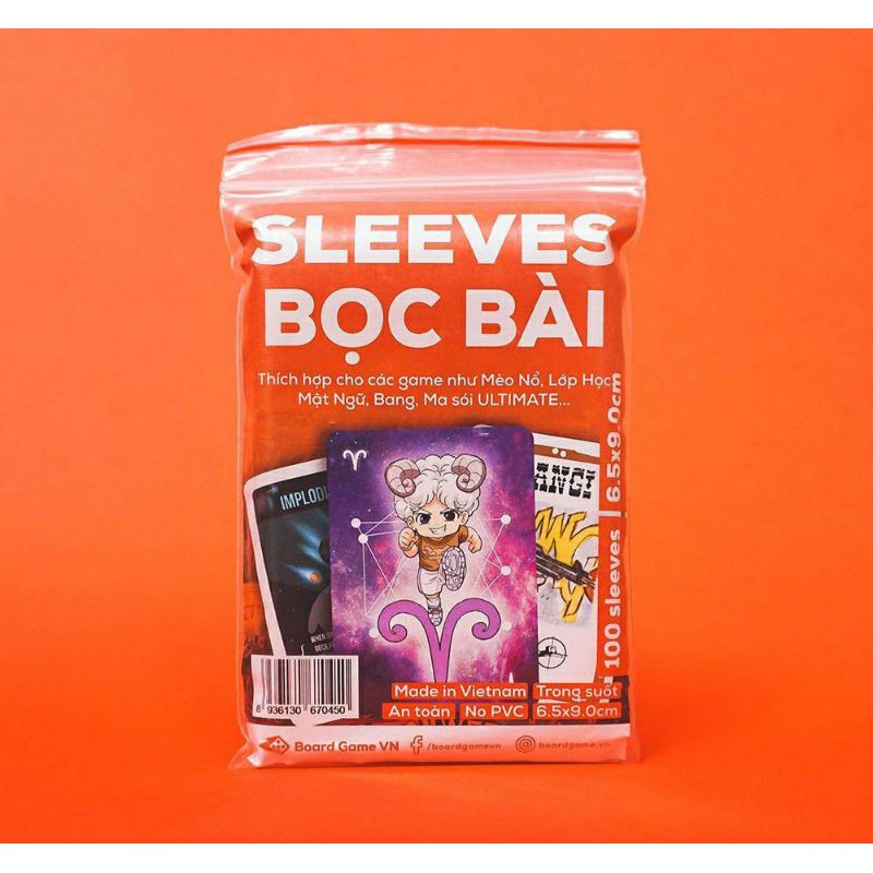 sleeves bọc bài cuộc đua sao chổi