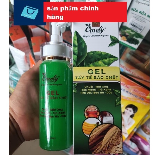 GEL TẨY TẾ BÀO CHẾT OMELY 200ml Hàng chính Hãng