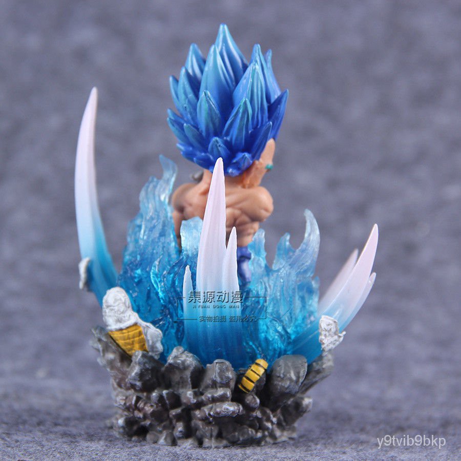 Dragon Ball GK Ultra Blue Vegeta LeaGue Màu Xanh Đậm Biến Hình Nổ Quần Áo WCF QPhiên Bản Có Thể Phát Ra Ánh Sáng Để Làm