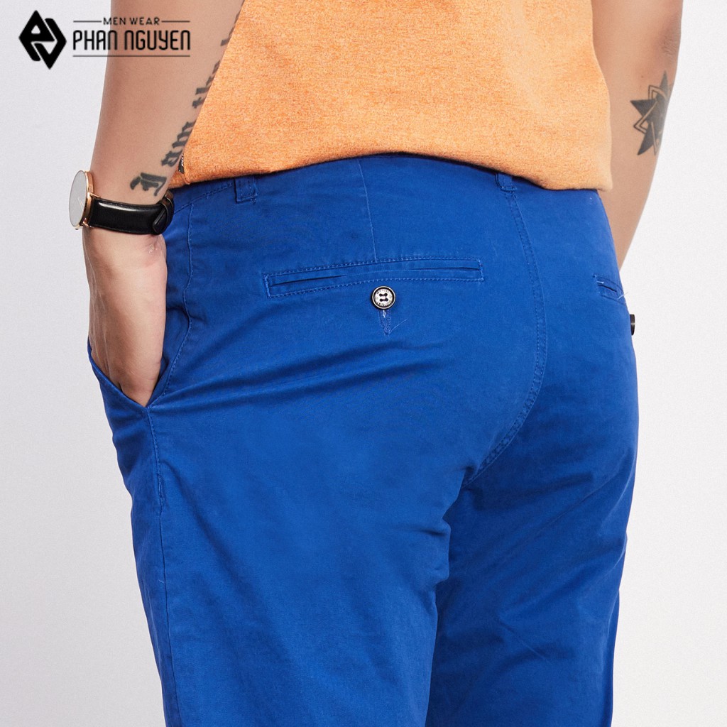 Quần Nam Kaki PHAN NGUYỄN Form Dáng Slim Fit Ôm Vừa Phải Tôn Dáng, Chất Cotton Dễ Chịu Thoải Mái QKK.059