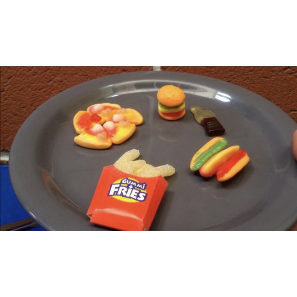 Kẹo trolli Gummi Lunch 77g - Hàng nhập khẩu chính hãng