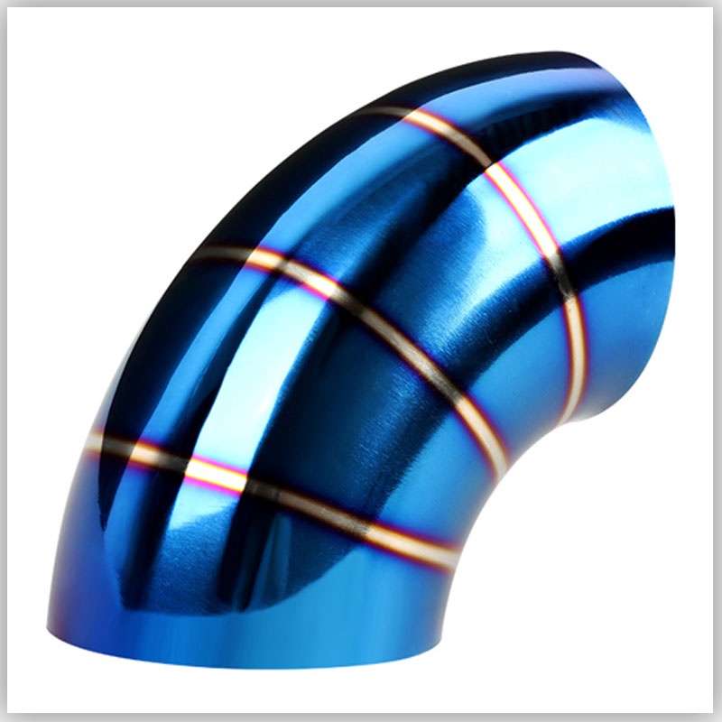 Ống Xả Xe Hơi Bằng Thép Titan Không Gỉ 50 / 55 / 63 / 73mm chụp ống pô ô tô chụp ống pô ô tô Nhiệt Bằng Thép Không Gỉ phụ kiện ngoại thất ô tô