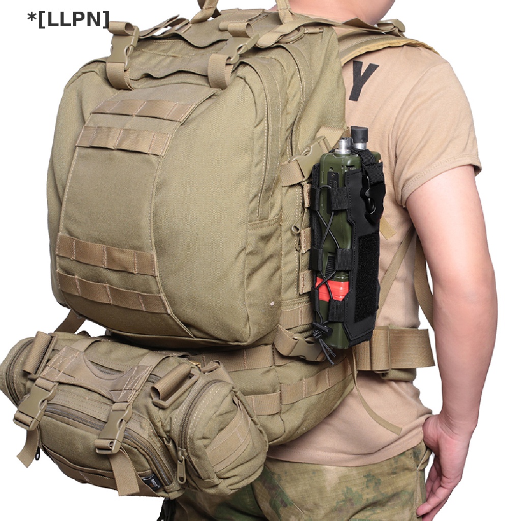 Túi Đựng Bình Nước Molle Có Dây Rút Tiện Dụng Mang Theo Du Lịch Cắm Trại