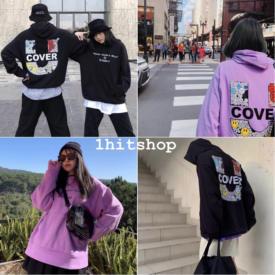 [Mã WA2425 giảm 25k đơn 200k] Áo Hoodie UNCOVER 2 Màu SLEEPING PILLS Unisex