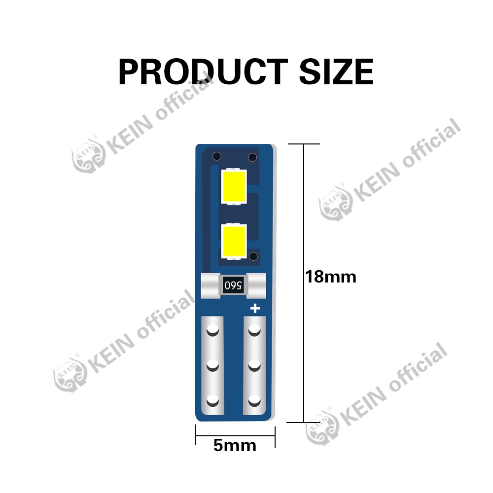 Bóng Đèn Led T5 W3W 73 74 17 27 Chuyên Dụng Cho Bảng Điều Khiển Xe Hơi