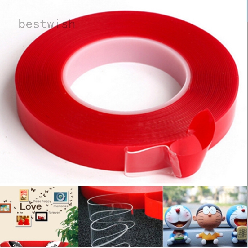 Cuộn băng keo hai mặt bằng Acrylic dài 3m dùng cho xe hơi xe tải