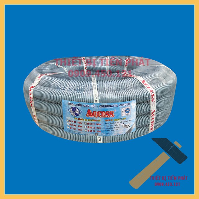 Ống Ruột Gà Access 20mm Màu Xám (grey)