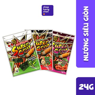 Rong Biển Taokaenoi  SUPER CRISP Thái Lan Nhiều Vị 24g