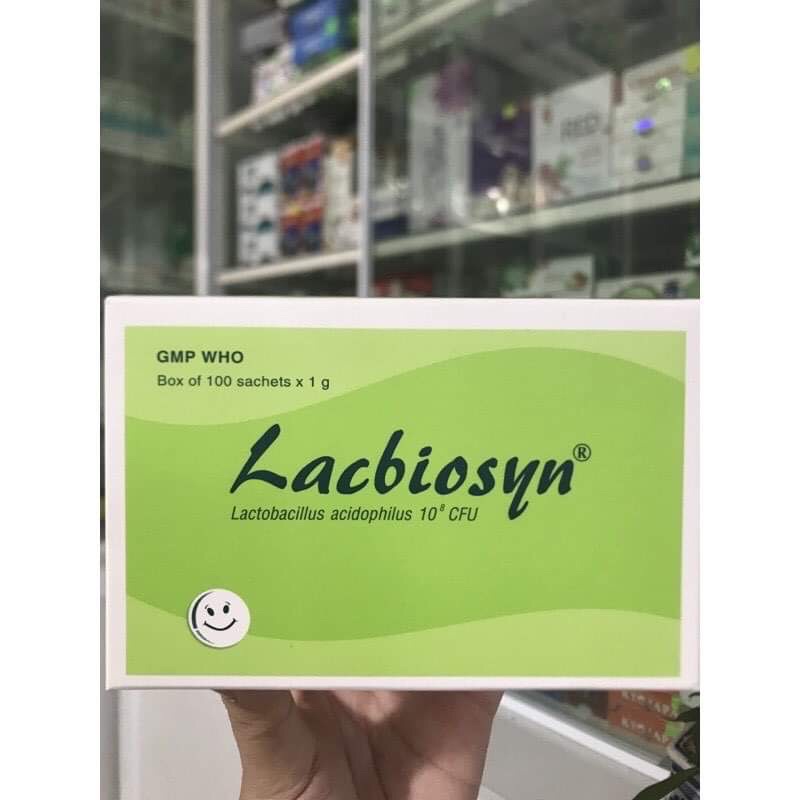 Men tiêu hoá - men vi sinh LACBIOSYN gói hỗ trợ rối loạn tiêu hoá , tiêu chảy , táo bón