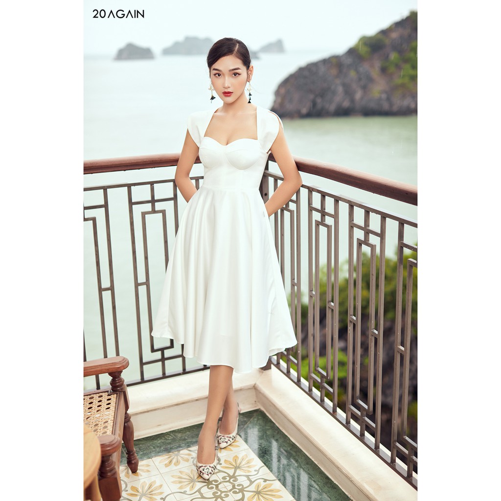 Đầm Xòe Cúp Ngực 20AGAIN DEA1204 | BigBuy360 - bigbuy360.vn
