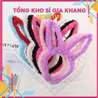 Sp192 Bờm lông cài tóc hình tai thỏ