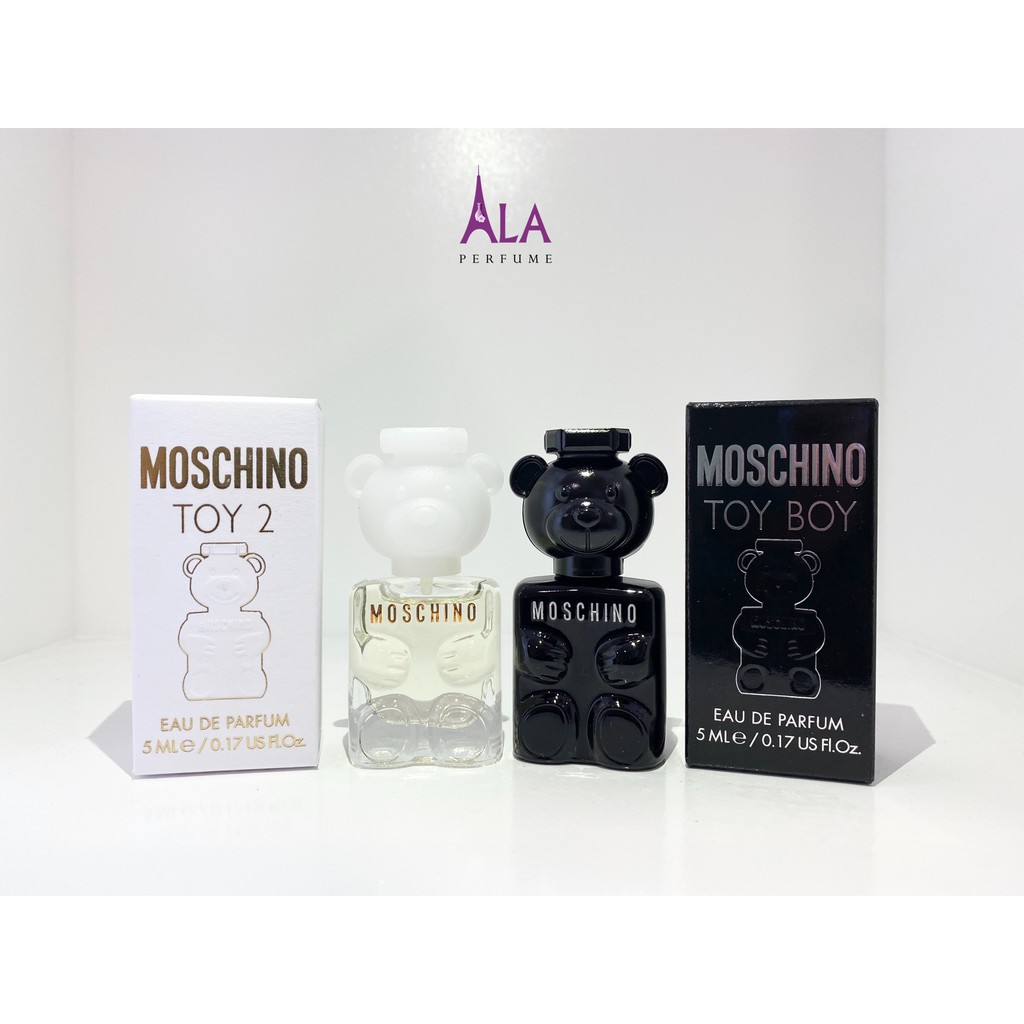 💥  Nước hoa mini nam / nữ Toy 2 / Toy Boy / Bubble Gum 5ml - Moschino