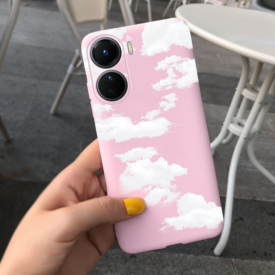 Ốp Điện Thoại Silicon Mỏng Họa Tiết Phi Hành Gia Cho Vivo Y16 2022 Y16 Y 16 4G