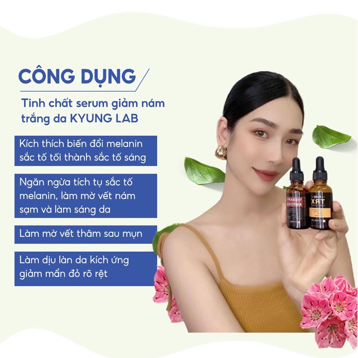 Serum giảm thâm nám Pure Trx Pigment Control Kyung Lab 30ml Hàn Quốc Mit Beauty làm sáng da ngừa tàn nhang