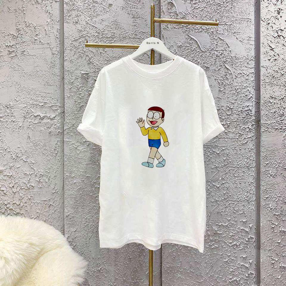 Áo Thun Phim Hoạt Hình Doraemon - Nobita ( Có Size Trẻ Em ) 1.5