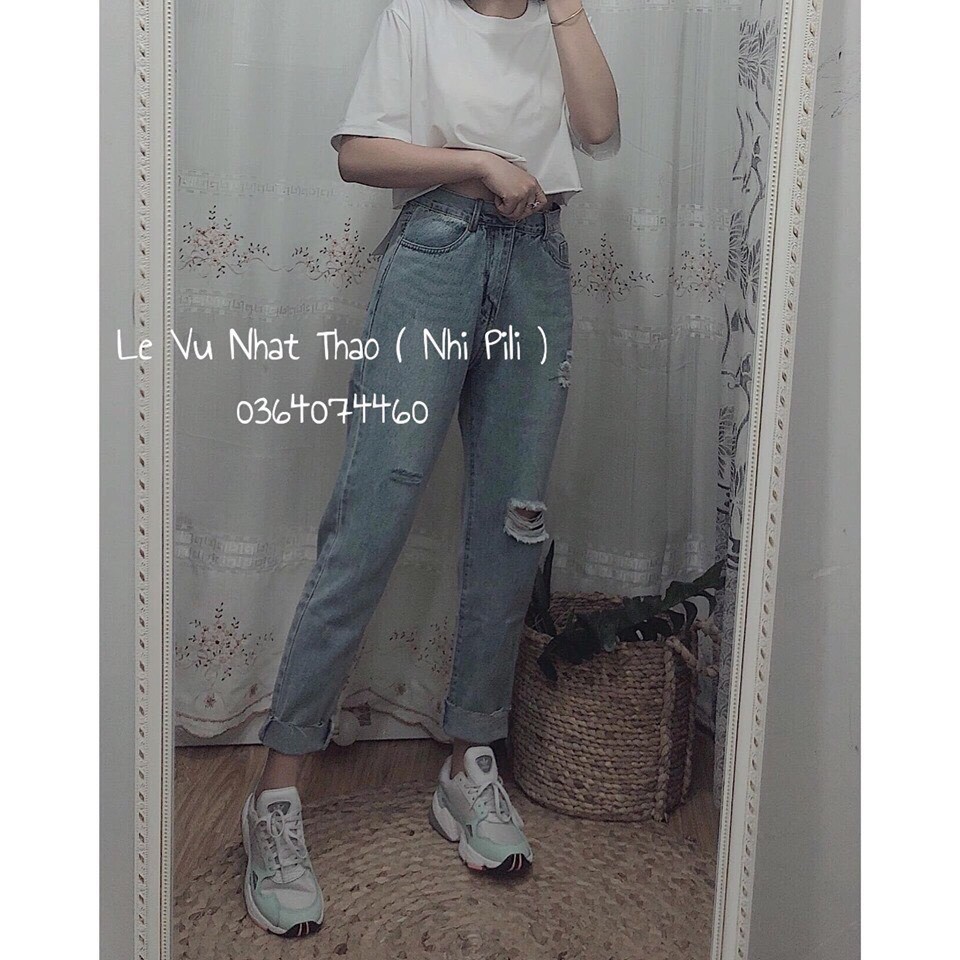 Quần DÀI JEAN 07 Ulzzang Nữ 1hitshop