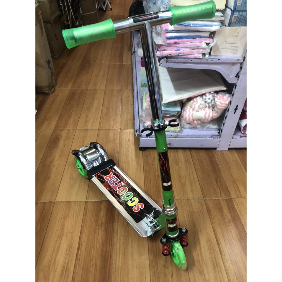 Xe Scooter Sắt mẫu To Có giảm Sóc Chắc Khỏe Chất Đẹp New 2023
