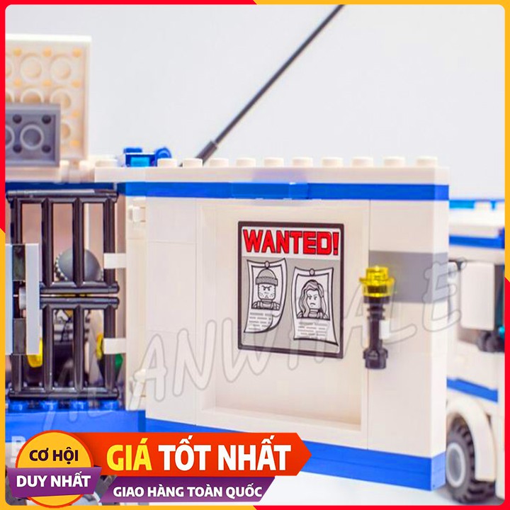 Bộ Xếp Hình Lego Ninjago Xe Cảnh Sát 10420/394 Chi Tiết. Lego Xếp Hình Đồ Chơi Thông Minh Cho Bé.