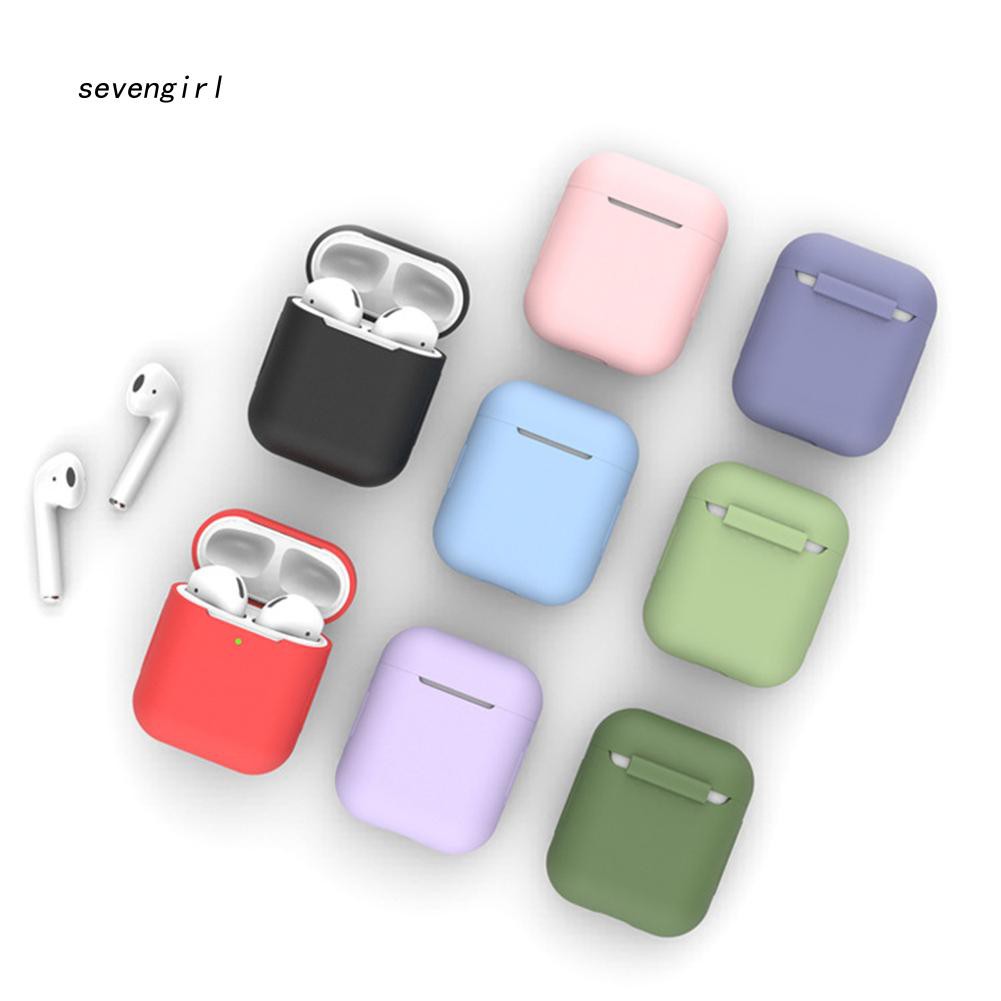 Hộp bảo vệ tai nghe không dây svgl _ silicone chống sốc cho Airpods 1 2