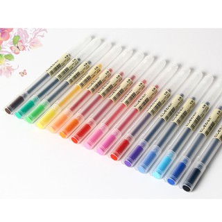 Bút bi gel style Muji Nhật Bản theo set 12 cây giá cực ƯU ĐÃI
