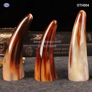 Chóp sừng bò Châu Phi - vật phẩm phong thủy / HOT nhất của năm trâu vàng 2021 - giàu sang/phú quý (OTH004) HAHANCO