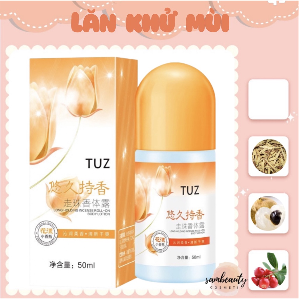 LĂN KHỬ MÙI KHỬ THÂM NÁCH TUZ Liquid Glutathione Fresh-up Whitening Magic Deo Stick SamBeauty