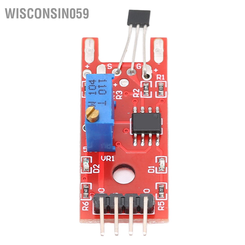 Wisconsin059 Linear Magnetic Sensor Switches ABS Speed Counting Module for Temperature Control