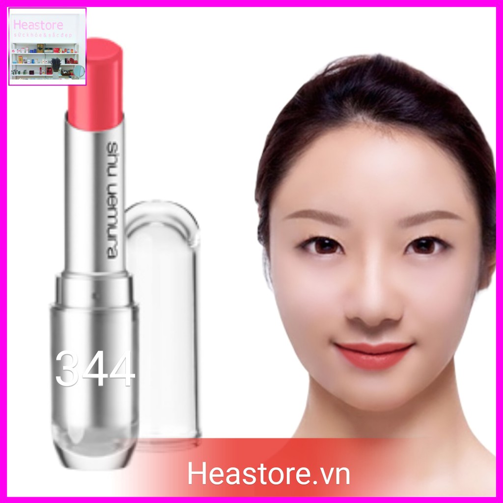 Son Shu Uemura 344 ( MÀU HỒNG ĐÀO ) - 3.4g