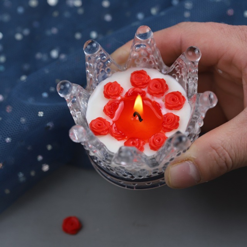 Khuôn Bánh Silicone Hình Hoa Hồng 3d