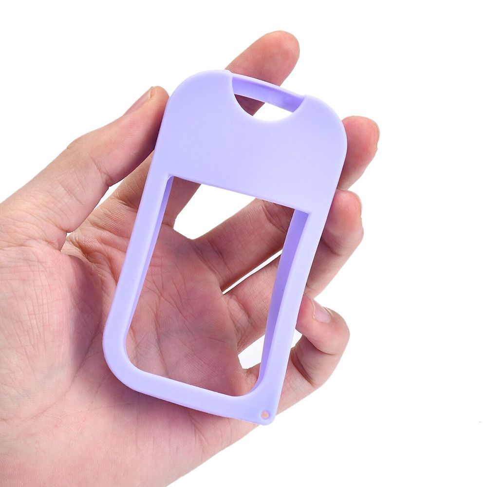 Vỏ silicon bọc chai nước hoa chống rò rỉ có thể tái sử dụng tiện lợi
