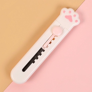 Dao dọc giấy mini hình chân mèo đáng yêu