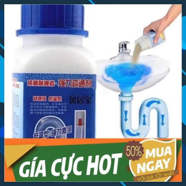 [Sẵn Hàng Giao Ngay] [SIÊU ƯU ĐÃI] combo 5 lọ bột thông tắc cống cực mạnh