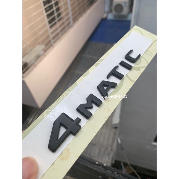 Chữ 4matic  - Tem 4matic Glc250 - glc200 - S450