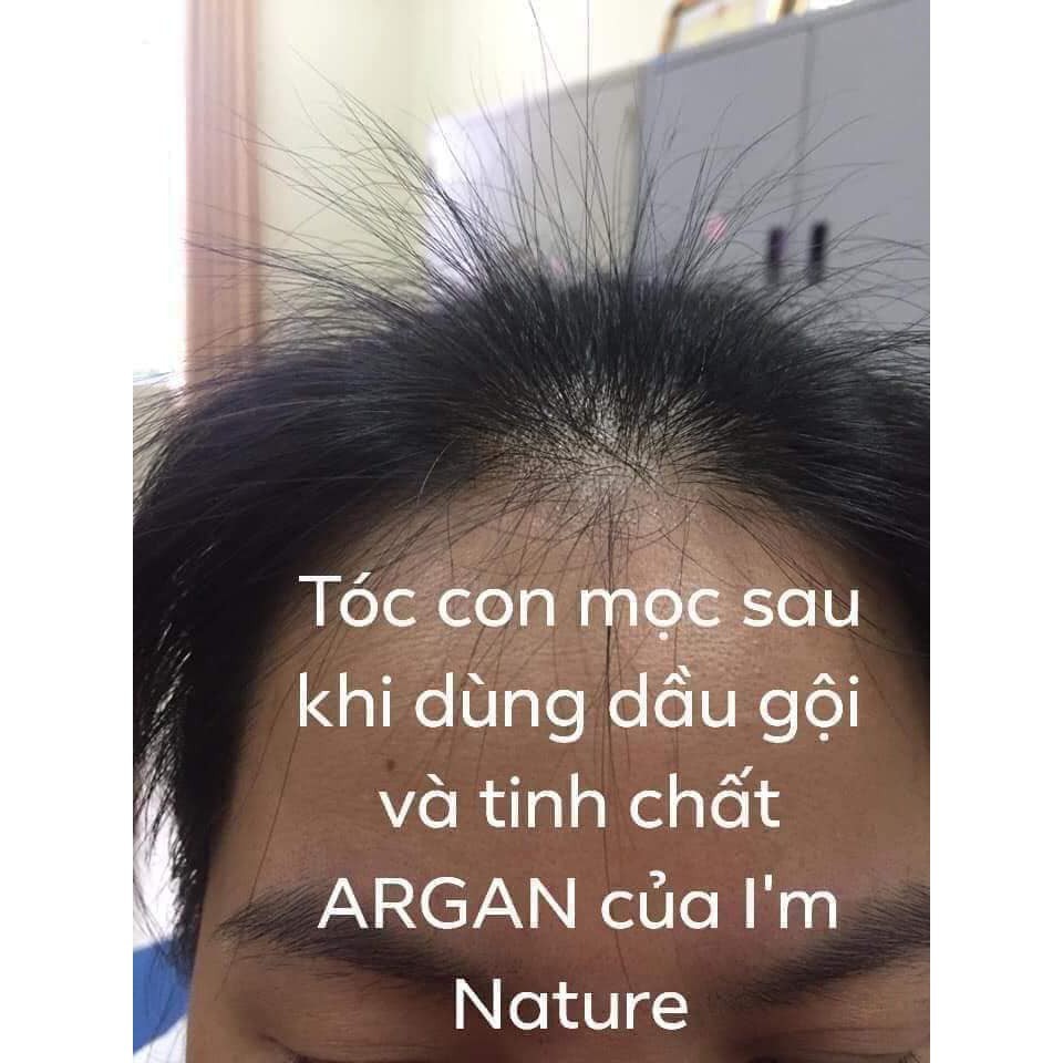 (+Quà) Dầu Gội Thảo Mộc Argan I'm Nature Ngăn Rụng - Mọc Tóc Suôn Dày Bóng Khỏe