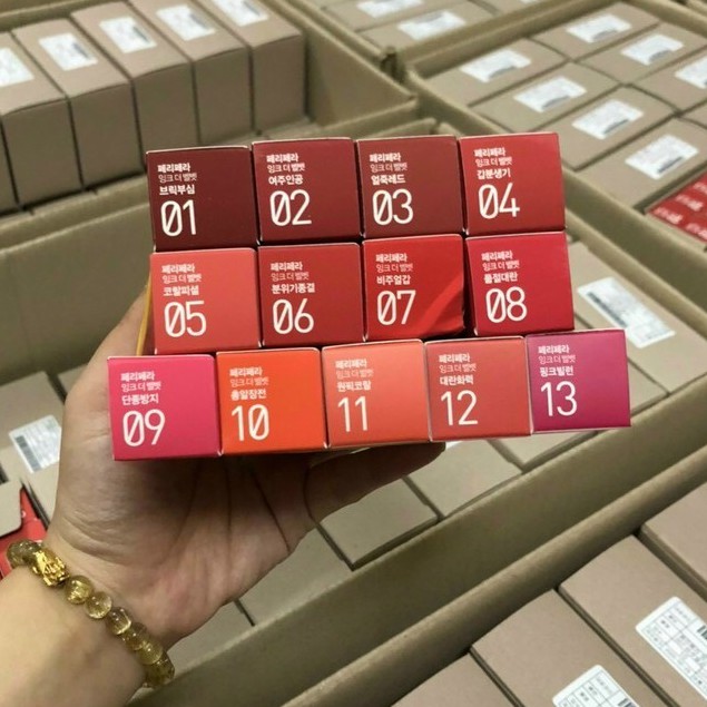 Son Kem Siêu Lì Peripera Ink Velvet Lip Tint New