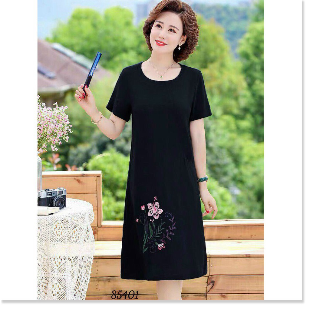 ĐẦM THÊU HOA,HỌA TIẾT TRƠN NHƯNG KHÔNG KẾM PHẦN SANG TRỌNG THỜI TRANG KOKO MI