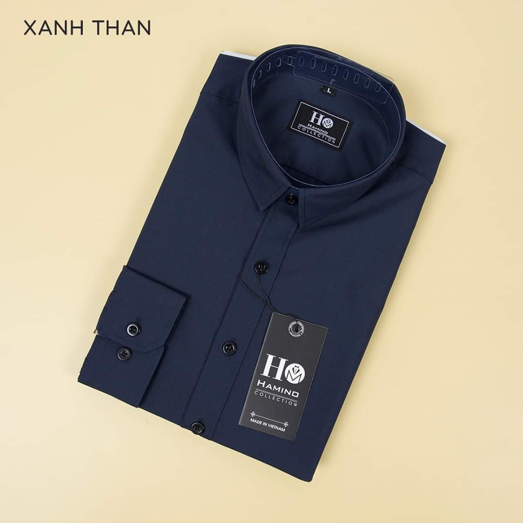 Áo sơ mi nam cao cấp dài tay Chuẩn 100% ảnh. Hàng cao cấp may kỹ gấp hộp vải lụa giày | BigBuy360 - bigbuy360.vn