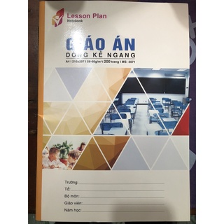 Giáo Án Hải Tiến 200 Trang Kẻ Ngang Đẹp