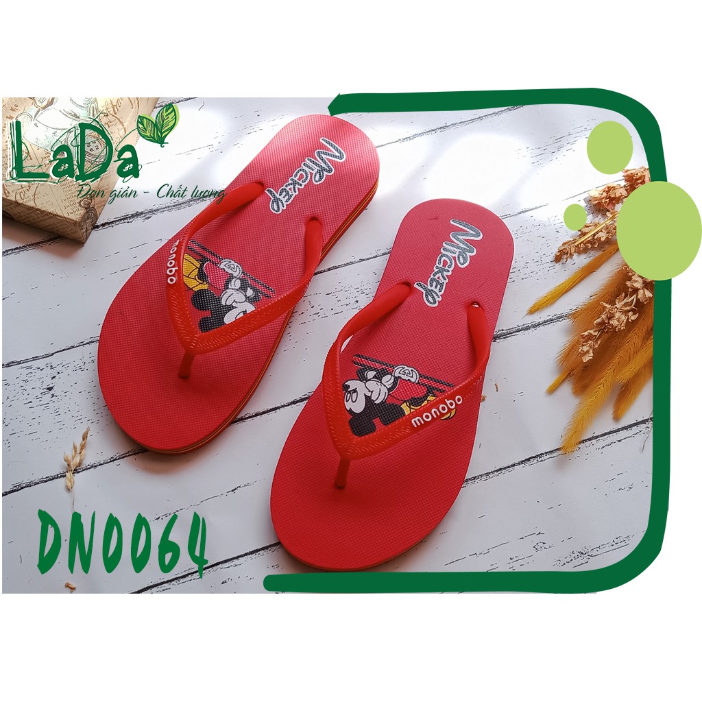 Dép Lào MONOBO Chuột Mickey nằm hóng hớt [DN0064]