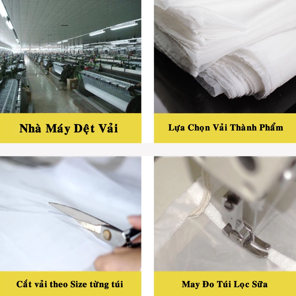 Túi Lọc Sữa Đậu Nành, Sữa Hạt Cao Cấp, Túi Lọc Trà, Túi Lọc Gia Vị Chuyên Dụng Hãng Amalife